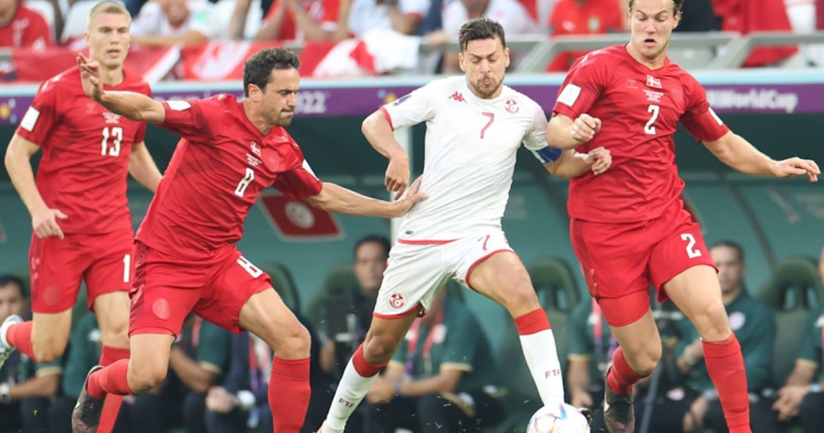 مباراة تونس وأستراليا في كأس العالم فيفا قطر 2022