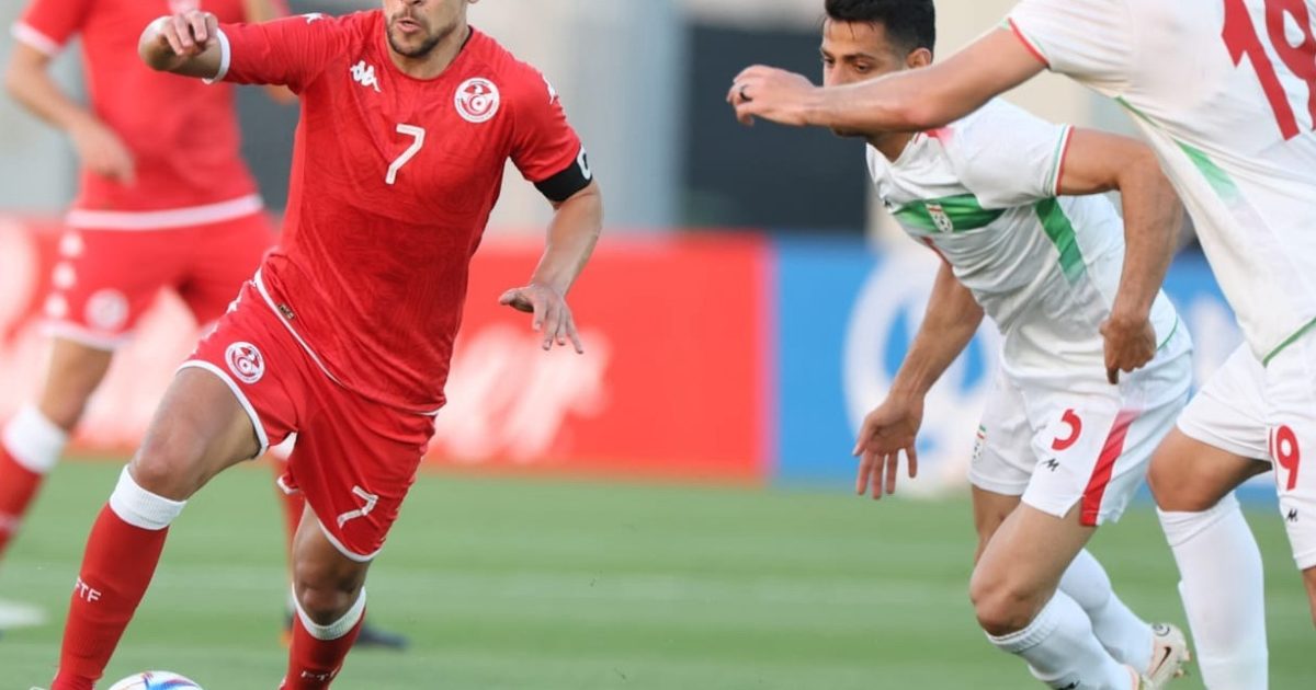 مباراة تونس والدنمارك في كأس العالم 2022
